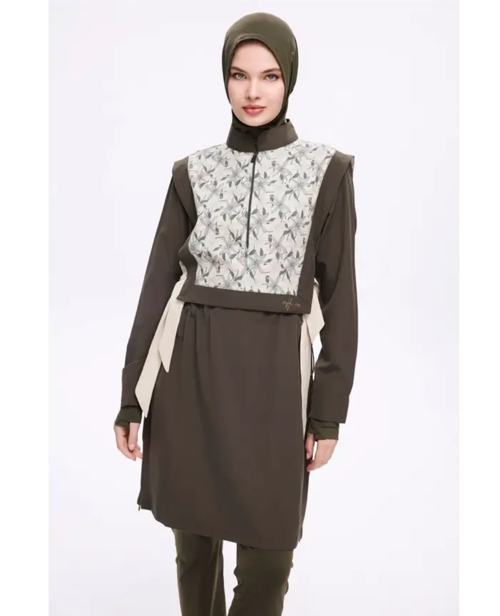 Haşema HSM-5008 Farah 305 Likralı Tesettür Mayo resmi