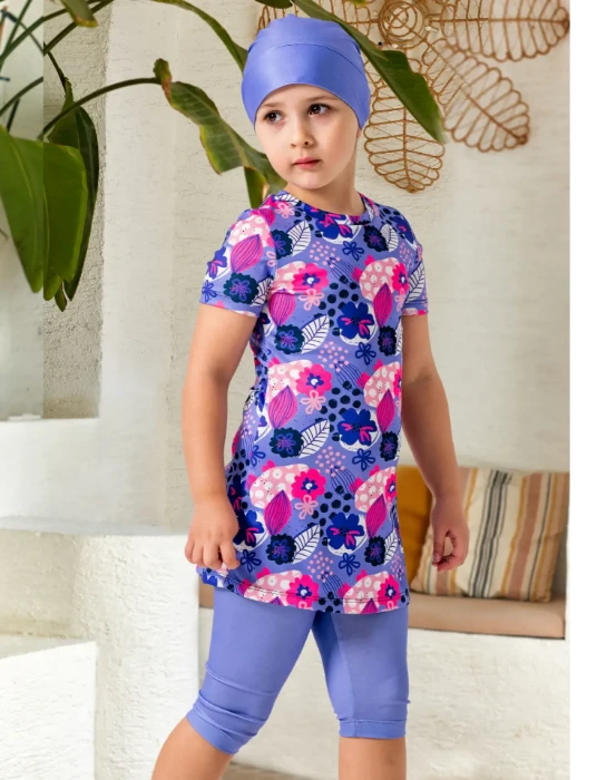 Rozamay 253904 Kız Çocuk Yarı Kapalı Mayo