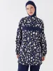Modesty Makbule Paraşüt Kumaş Tesettür Mayo resmi