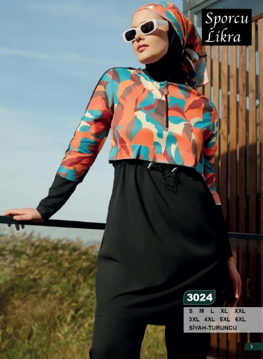 Tesmay 3024 Jileli Tesettür Mayo resmi