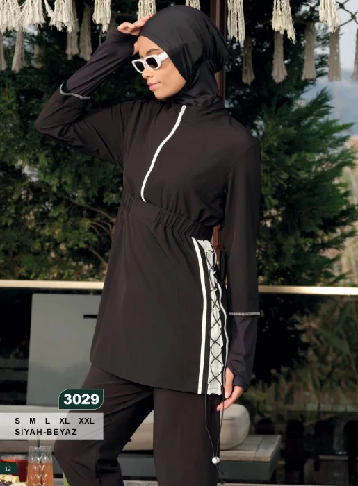Tesmay 3029 Jileli Tesettür Mayo resmi