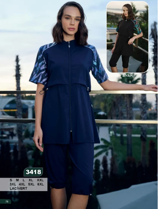 Tesmay 3418 Yarı Kapalı Mayo resmi