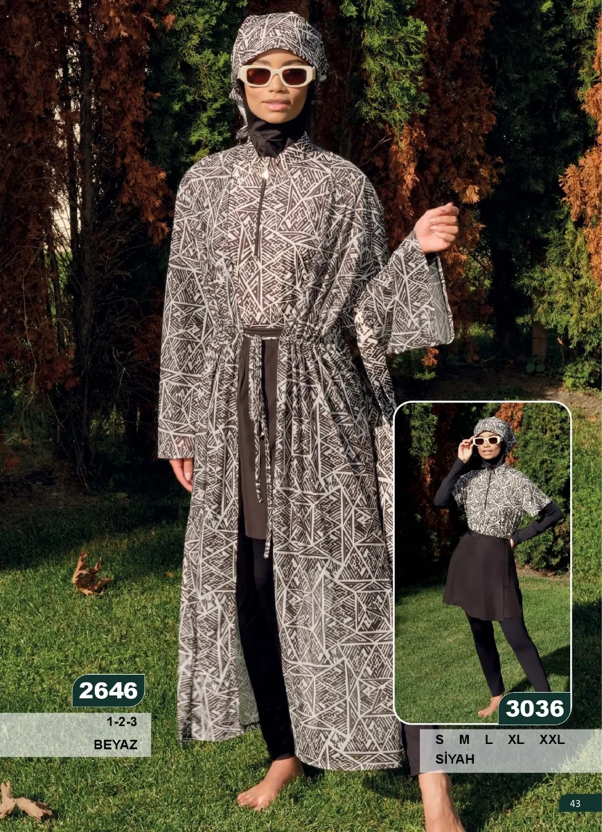 Image sur Paréo de Burkini Tesmay 2646