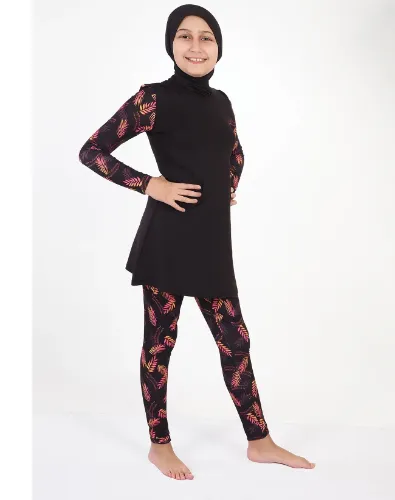 Conservative Swimwear Women Short Sleeve One Piece Swimsuit Women Plus Size  Bathing Suits Muslim Swimming Suit Boerkini New